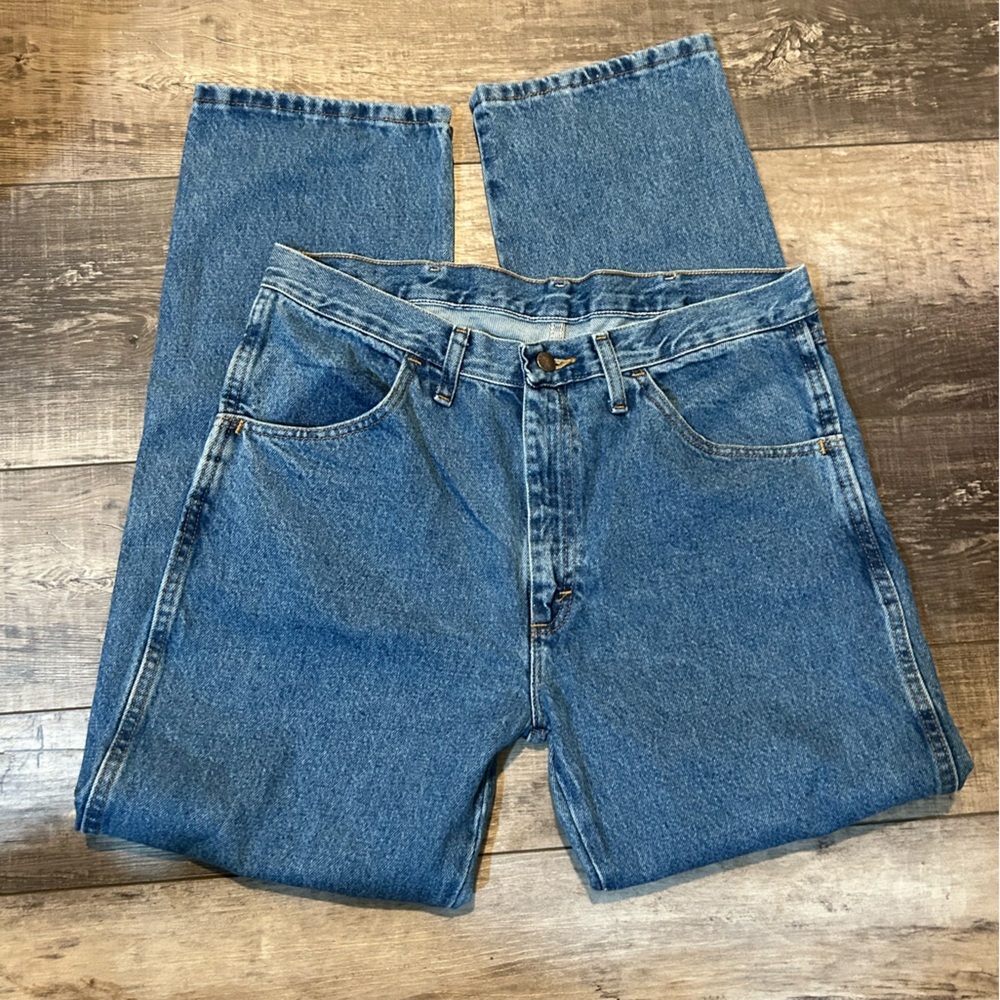 Rustler Men's Blue Jeans